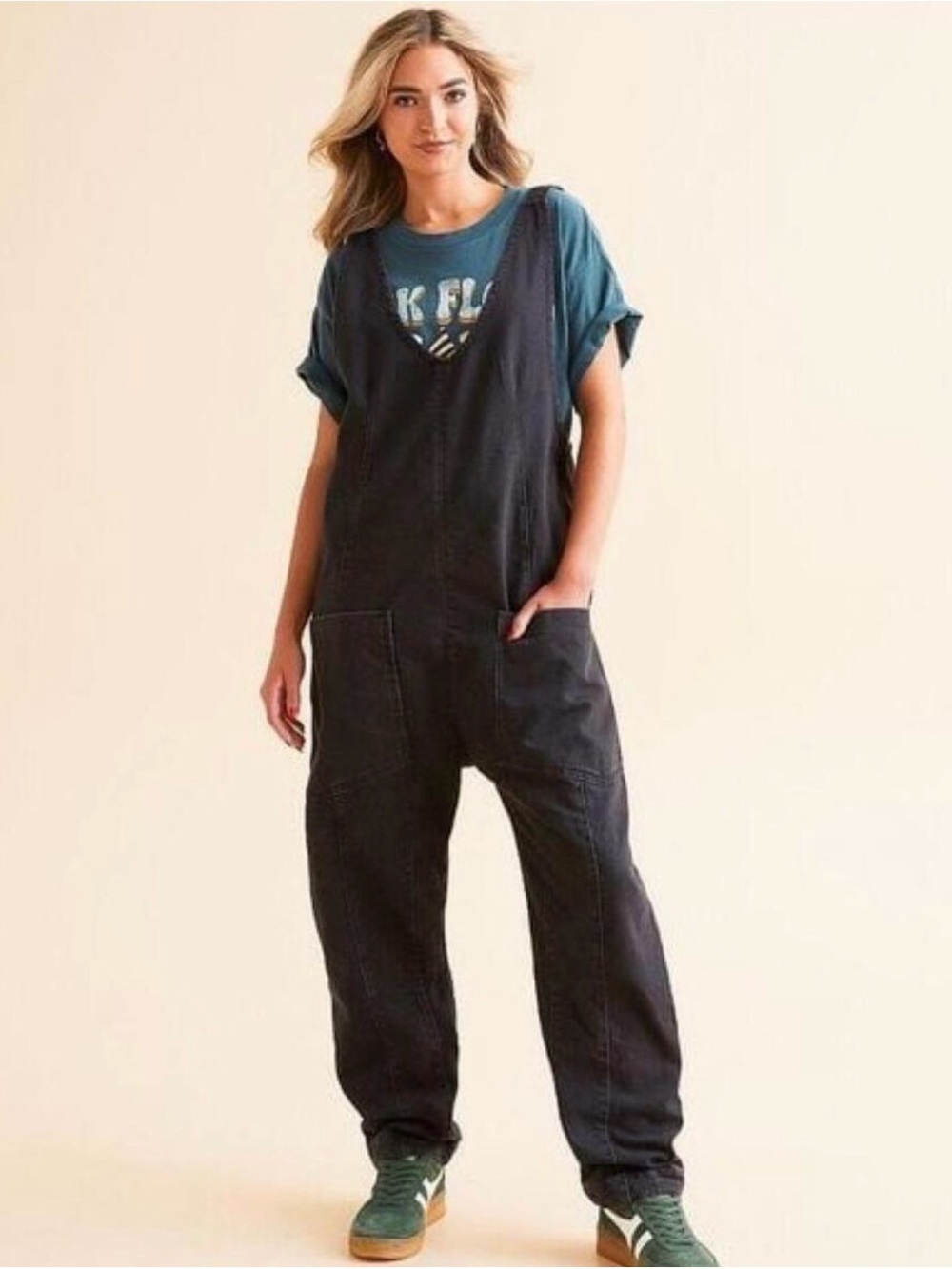 We The Free High Roller Jumpsuit - Size Small